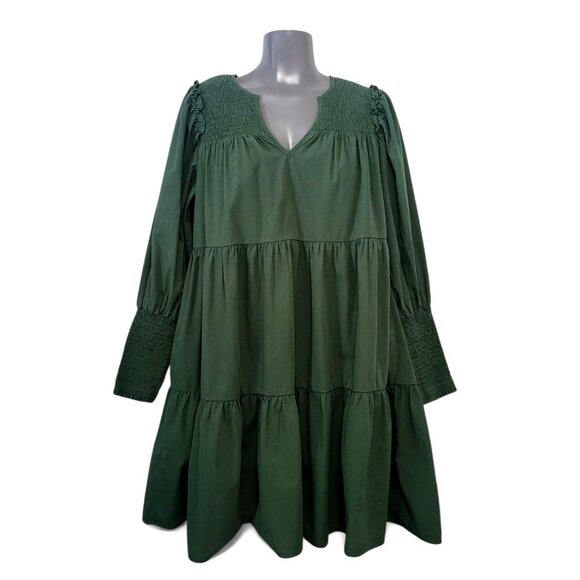 Tuckernuck Pomander Place Ceci Dress Tiered Smocked Mini - Picture 3 of 15